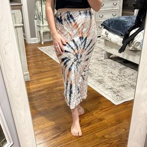 Free People Tie Dye Skirt